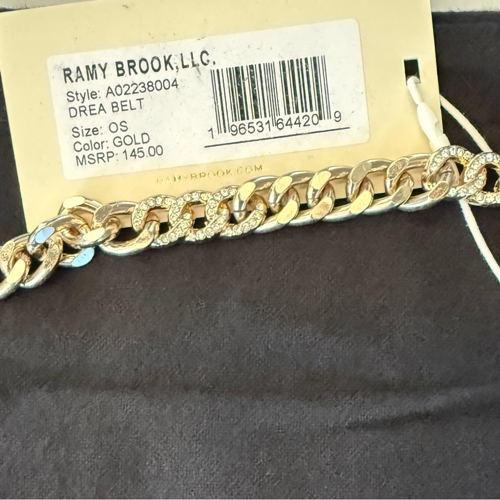 Ramy Brook Layered Gold Belt - Picture 4 of 4